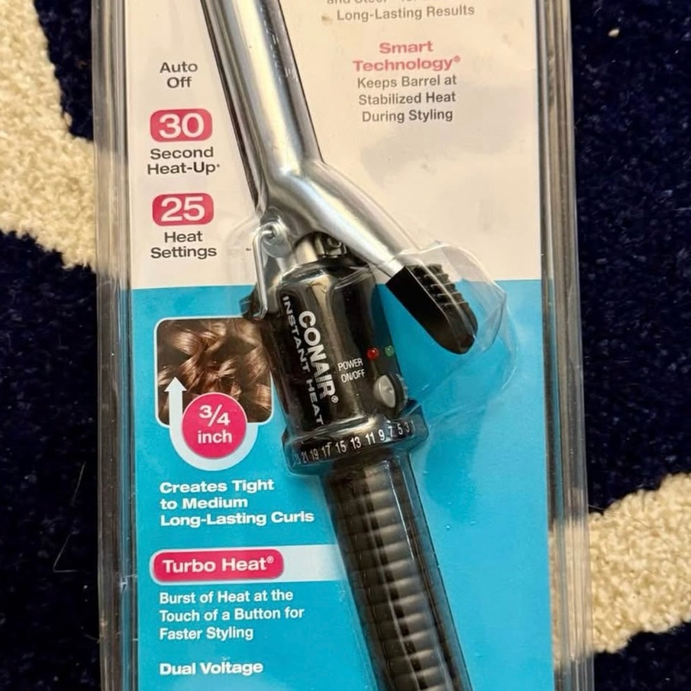 Conair Hot Sticks Instant Heat Curling Wand 3/4"